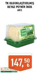 TARIM KREDİ BİRLİK OLGUNLAŞTIRILMIŞ BEYAZ PEYNİR İNEK 600 G TARIM KREDİ BİRLİK OLGUNLAŞTIRILMIŞ BEYAZ PEYNİR İNEK 600 G